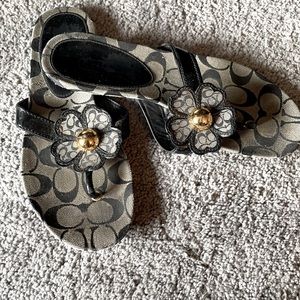 Used Coach sandals